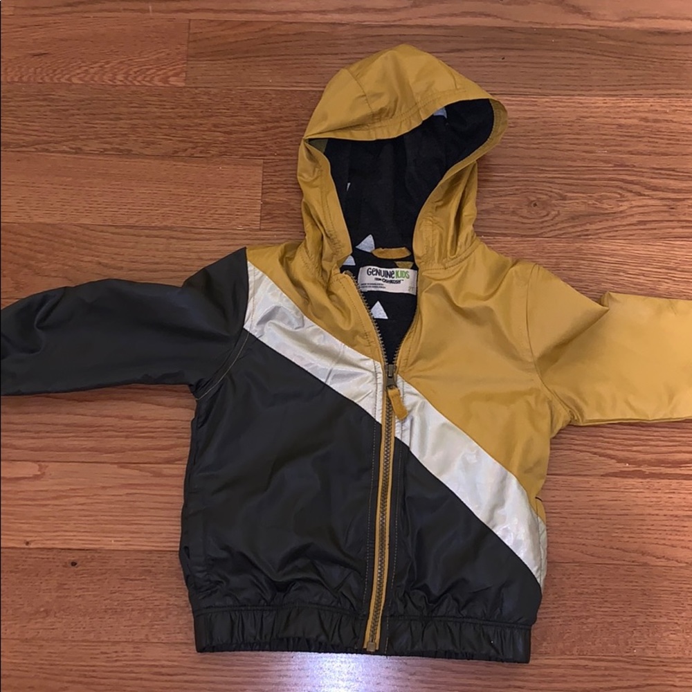 Genuine kids by OshKosh cotton lined windbreaker